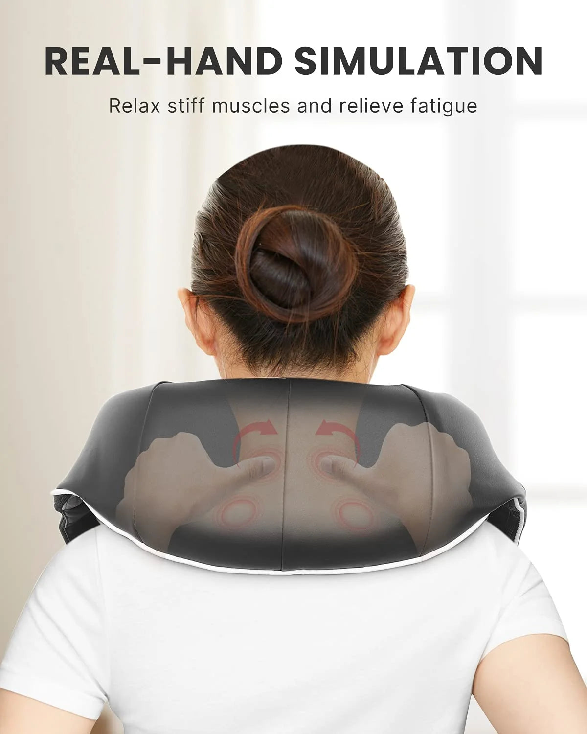 ComfortAura™ Deep Tissue Neck & Shoulder Massager