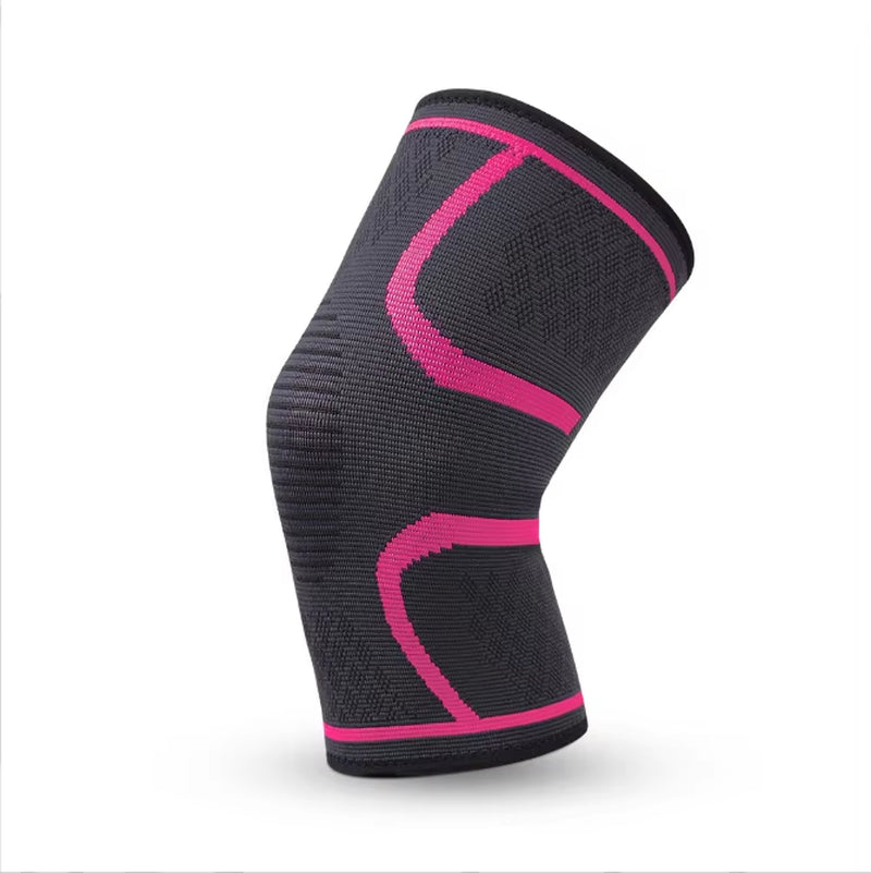 Knee Protective Sleeves Elastic Nylon Knee Support for Gym Fitness Cycling Sports Men and Women Knee Brace